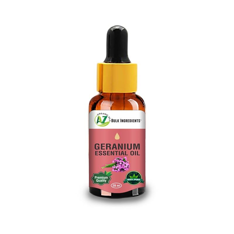 Geranium Essential Oil 20ml-Front Geranium Essential Oil 20ml-Front