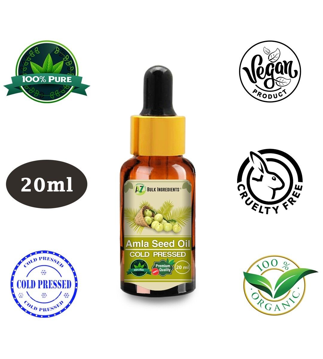 Amla Seed Oil Amla Seed Oil Cold Pressed - Image 1