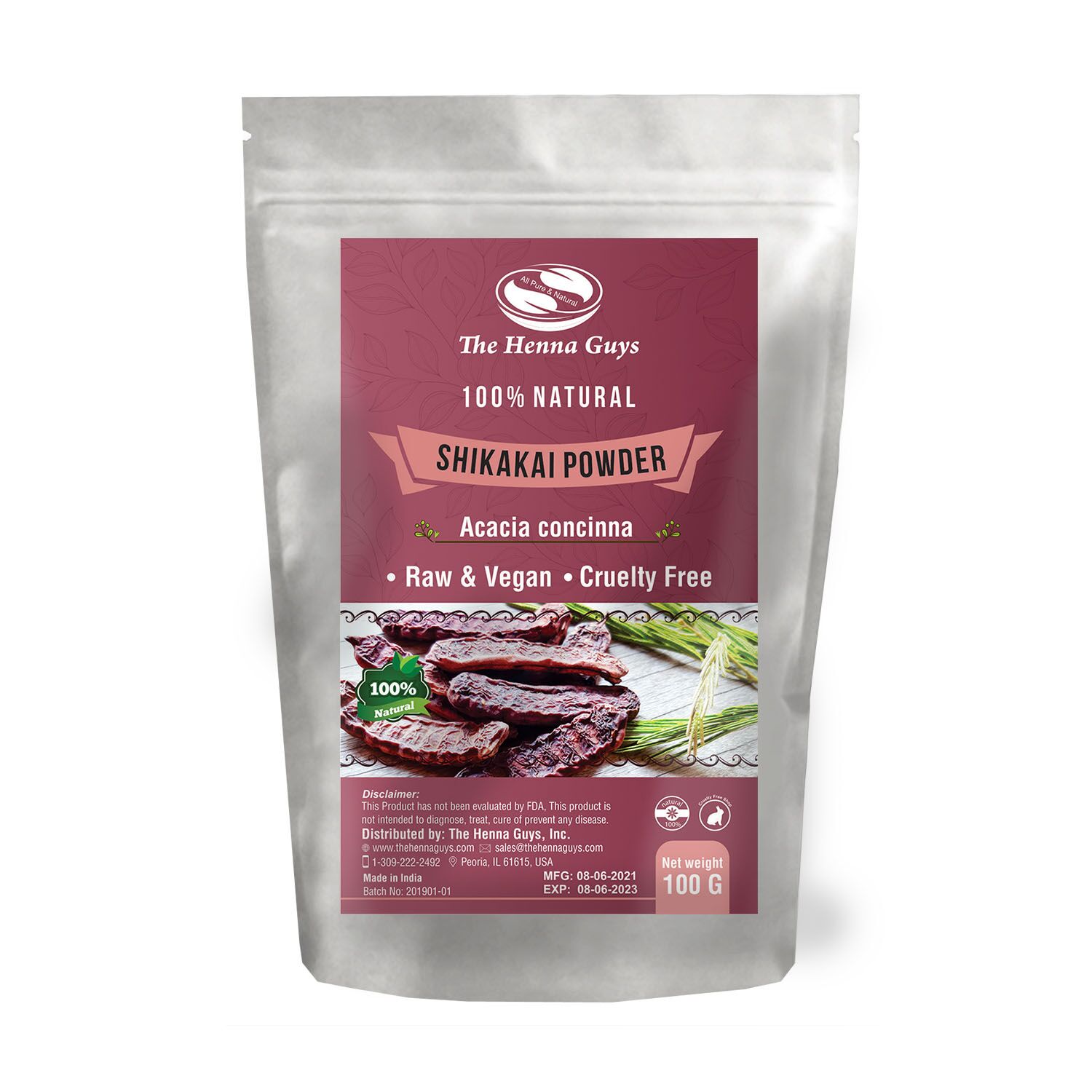 shikakai powder Mockup Shikakai Powder - Hair Cleansing Mask - Image 1