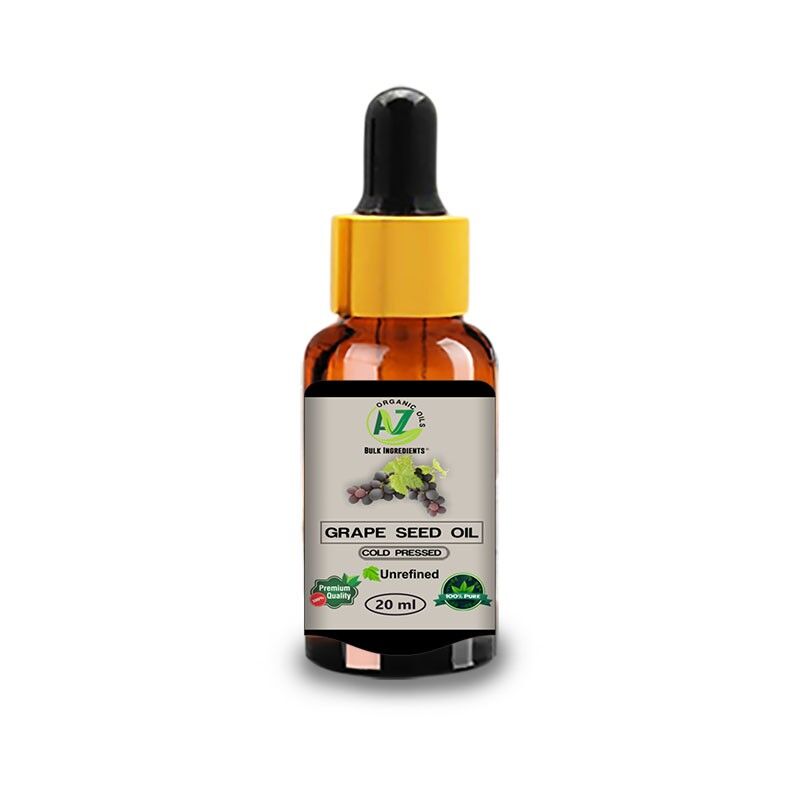 Grape Seed Oil Front Grape Seed Oil - Unrefined - Image 1