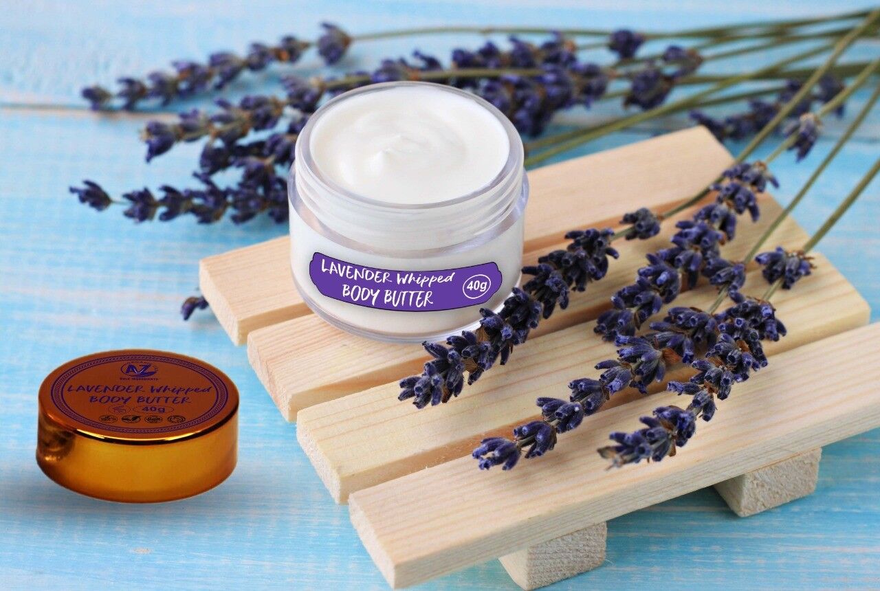Lavender bodybutter front LAVENDER BODY BUTTER - Image 1